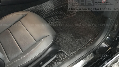 Thảm lót sàn ô tô 360 độ mercedes e200 giá tại xưởng, rẻ nhất Hà Nội, TPHCM